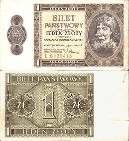 Перевод польского злотого. 1 Злоти. 2 Злот 1938 год. Обозначение польского злотого. Zloti manst.