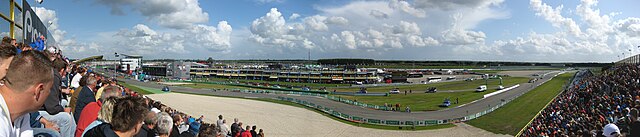 Panoramic view of the TT Circuit Assen