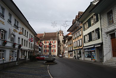 Wangen An Der Aare: Geschichte, Wappen, Waffenplatz