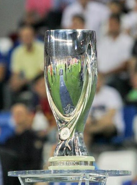The UEFA Super Cup trophy since 2006