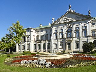 Krasiński Palace Building in Warsaw, Poland