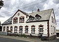 Double house in open development (Swiss houses)