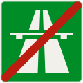 End motorway