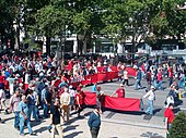 Celebration of the 34th anniversary of the Carnation Revolution in Lisbon