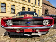 1969 Chevrolet Camaro Coupé Granat Rot