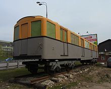 Voiture de type A n° 21, vue arrière