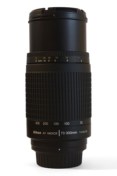 File:AF Nikkor 70-300mm G zoom lens.jpg