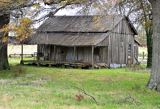 Abandoned home in Tunica County, Mississippi