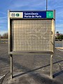 * Nomination Sign next to the entrance to Saint-Denis - Porte de Paris metro station, Saint-Denis in Seine-Saint-Denis department, France. --Chabe01 19:37, 4 January 2022 (UTC) * Promotion  Support Good quality.--Alexander-93 19:54, 4 January 2022 (UTC)