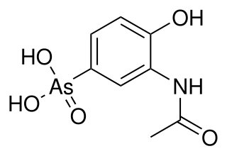 <span class="mw-page-title-main">Acetarsol</span> Chemical compound