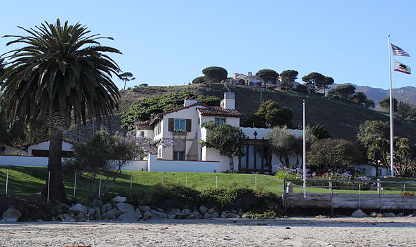 Adamson House, a historic house and gardens, listed on the National Register of Historic Places