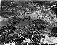 Aerial of Caland Open Pit Mine