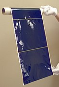 A flexible thin-film solar cell for aerospace use (2007).