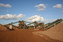 Gravel extraction at Besthorpe Aggregate extraction works - geograph.org.uk - 264548.jpg