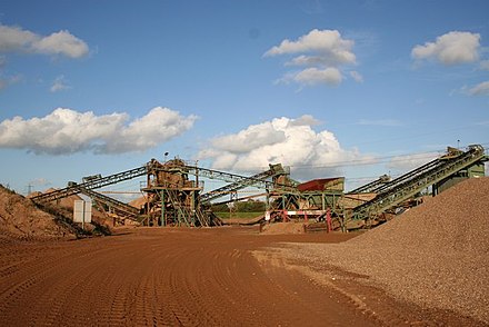 Gravel extraction at Besthorpe