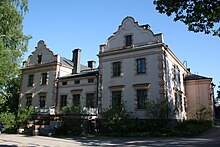 The Neo-Renaissance Alberga Manor, built by the Russian industrialist Feodor Kiseleff in the 1870s.[26]