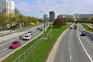 <span class="mw-page-title-main">Stanów Zjednoczonych Avenue, Warsaw</span> Street in Warsaw