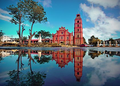 Tuguegarao Cathedral in Cagayan, Philippines. Photograph: Allan Jay Quesada