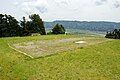 雨の宮1号墳墳頂から見た邑知平野と宝達丘陵