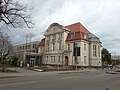 Das Amtsgericht in Königs Wusterhausen während der Sanierung 2020.