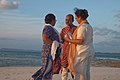 Andaman Islands, Neil, Indian family on the coast during sunset.jpg