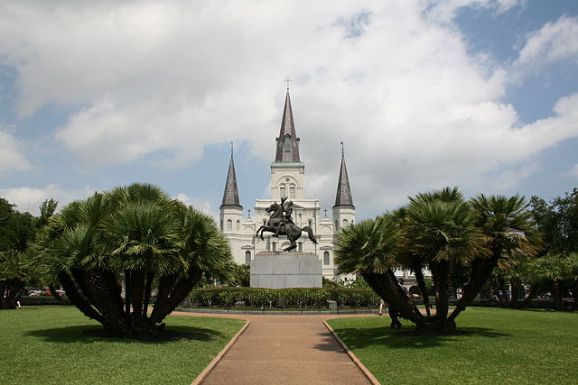 Image: Andrew Jackson monument, New Orleans, USA