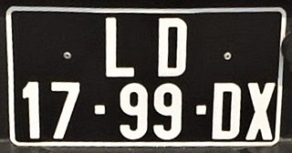 <span class="mw-page-title-main">Vehicle registration plates of Angola</span> Angola vehicle license plates