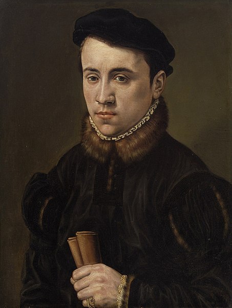 File:Anonymous - Bildnis eines jungen Mannes mit Barett und Handschuhen - GG 839 - Kunsthistorisches Museum.jpg