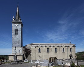 L'église Saint-Laurent.