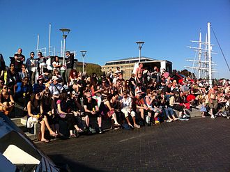 Audience at VegFest Bristol 2012 Audience at VegFest Bristol 2012.jpg