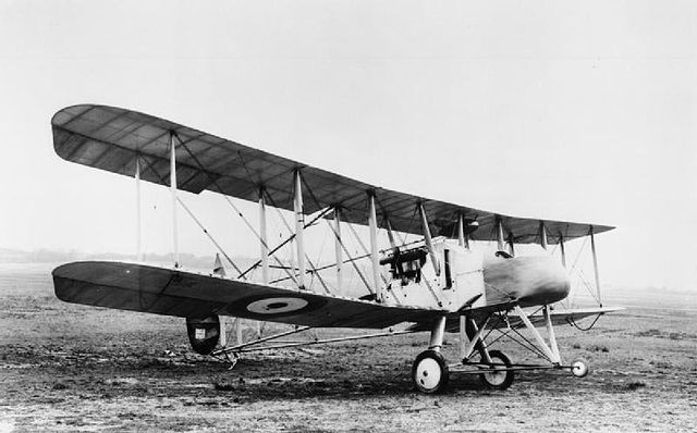 F.E.2a with original undercarriage