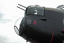 FN-5 2-gun nose turret on a Lancaster