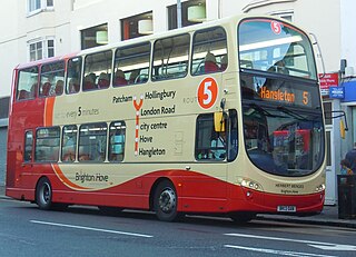<span class="mw-page-title-main">Brighton & Hove bus route 5</span> Brighton & Hove bus route