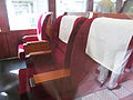 Green class seating inside SuRoFu 12 102, April 2013
