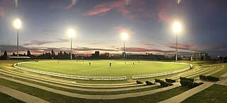 Bay Oval Cricket ground in Mount Maunganui,Tauranga,New Zealand