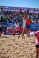 Deutsch: Beachhandball bei den Olympischen Jugendspielen 2018 in Buenos Aires; Tag 7, 13. Oktober 2018; Jungen, Halbfinale – Spanien-Kroatien 2:1 English: Beach handball at the 2018 Summer Youth Olympics in Buenos Aires at 13 October 2018 – Boys Semifinal – Spain-Croatia 2:1 Español: Handball de playa en los Juegos Olimpicos de la Juventud Buenos Aires 2018 en 13 de octubre de 2018 – Semifinales de chicos - España-Croacia 2:1