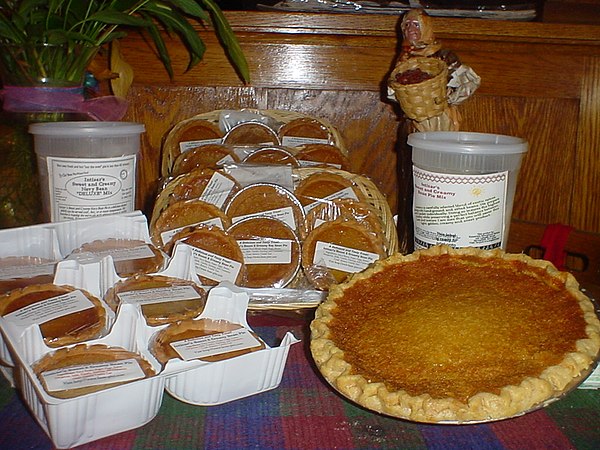 Bean pies, which are among the food produced by the Nation