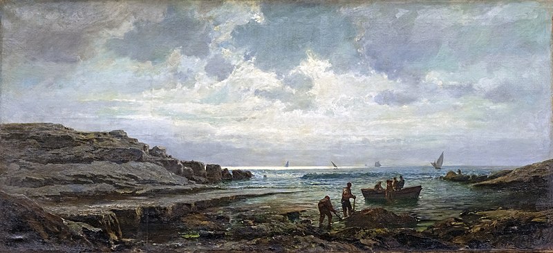 File:Beaux-Arts de Carcassonne - Bord de la mer à Bandol - Raphaël Ponson.jpg