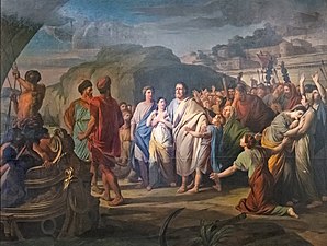 Regulus retournant à Carthage (1779), musée des Beaux-Arts de Carcassonne.