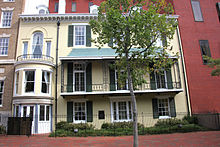 Tayloe House Benjamin Ogle Tayloe House - front view - 2009.jpg