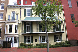 Front view Benjamin Ogle Tayloe House - front view - 2009.jpg