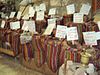 A spice shop in Bethlehem's souq