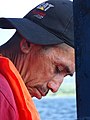 Boatman aboard Ferry - En Route to Ometepe Island - Lake Nicaragua - Nicaragua (31633756771).jpg