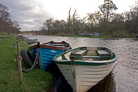 Boats on river, Kilkenny.jpg