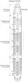 Seat map Boeing 747-300