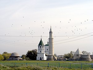 Общий вид на городище