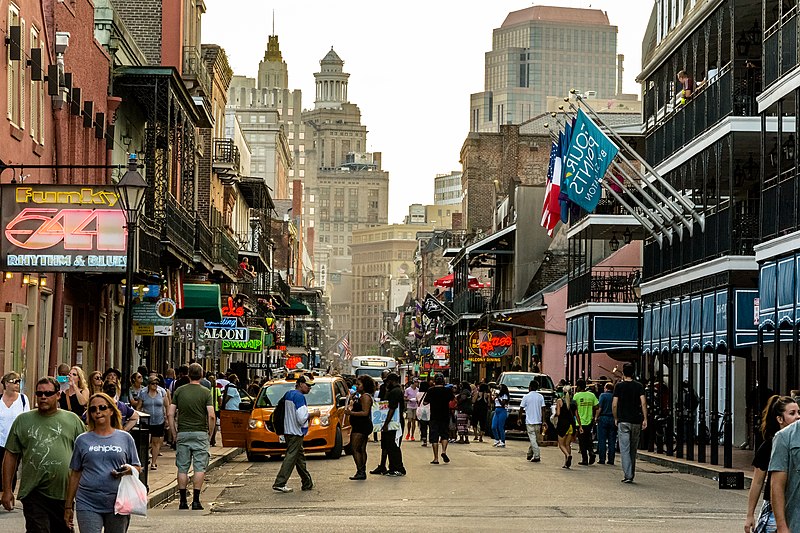 File:Bourbon Street, New Orleans.jpg