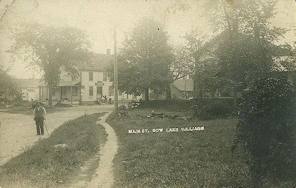 Bow Lake Village c. 1912