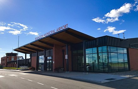 Brandon Municipal Airport passenger terminal building