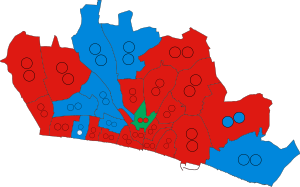 Brighton and Hove UK ward map 1996.svg